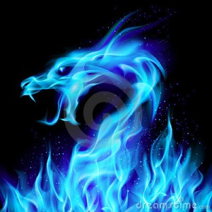 blue-fire-dragon