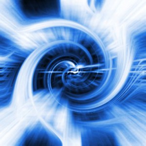 An illustration of a vortex warp